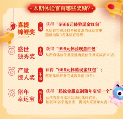 支付宝新春体验官是什么?怎么加入? 支付宝新春体验官是什么?怎么加入?