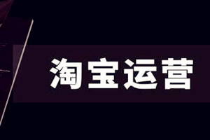 淘宝新店运营 淘宝新店运营