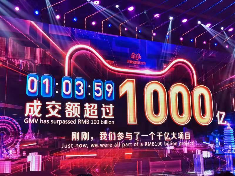 天猫“双11”1天成交额2684亿!又“买”出了新纪录 天猫“双11”1天成交额2684亿!又“买”出了新纪录